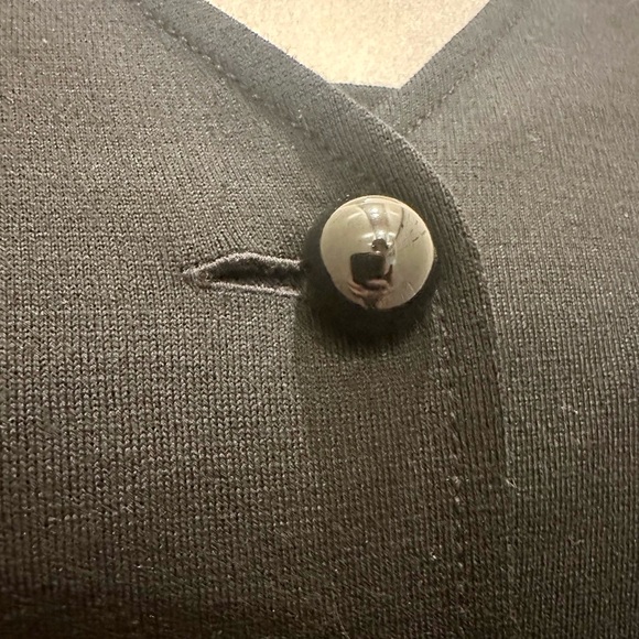 St. John 2 Piece Knit Dress Set with Matching Coat Blazer Cardigan Top Size 16 - Picture 3 of 11